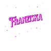 Franziska name personalized