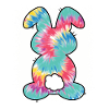 Tie Dye Rabbit Bleached Easter