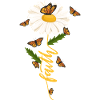 Faith Daisy Christian Jardinier