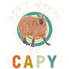 Friendly animal lover Happy Capybara