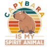 Friendly animal lover Happy Capybara