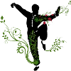 Martial Art Nature Rose Plant