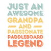 Grandpa Paddleboard retro