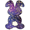 Leopard Pattern Rabbit Easter