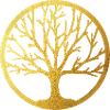 Baum des Lebens ,Lebensbaum,Graffiti,gold