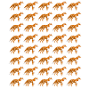 Patron origami foxes