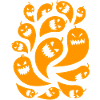 Pumpkin ghosts