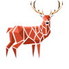 Deer origami