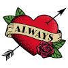 Immer Herz Tattoo