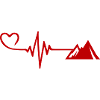 Mountains Pulse Love