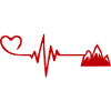 Heartbeat Mountains Mountains Love