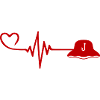 Fishing Hat Heartbeat Fishing