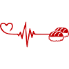 Sushi Pulse Heart Love