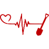 Shovel Pulse Heart Love