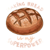 Baking bread, saying, baker, baker