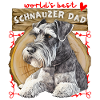 Schnauzer, Best-Schnauzer-Dad, Schnauzer-Papa