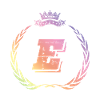 E Letter wreath