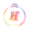 H letter wreath