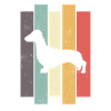 Dachshund Retro Teckel Dogs