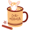 Chai-Huahua Dog Funny Animal Puns