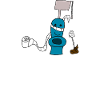 Get shit done toilet toilet kids parenting