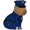 Policeman Capybara