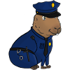 Police Capybara