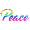 Peace Rainbow Flag