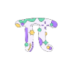 Quirky Lined Pi