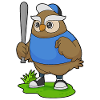 Batte de baseball Owl