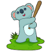 Koala Baseball Baseball Bat