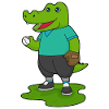 Crocodile Baseball Sports