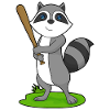 Pesukarhu baseball pesäpallo lepakko