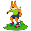Fuchs Skater Skateboard