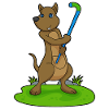 Kangaroo Hockey sur gazon Stick