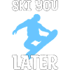 Ski you later gift