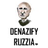 Putin Cartoon - Denazify Ruzzland