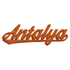 Antalya Lettering Retro Design