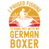 Pêche, pêche et boxeur allemand