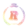 R Letter wreath