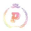 P letter wreath