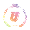 U letter wreath