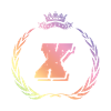 X letter wreath