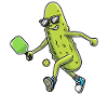 Funny Cucumber Lovers Pickleball Players