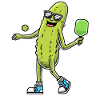 Funny Cucumber Lovers Pickleball Players