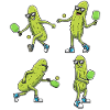 Funny Cucumber Lovers Pickleball Players