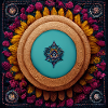 Boho Mandala Abstract