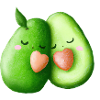 Avocado Valentine's Day