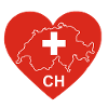 Switzerland heart