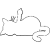cat says no